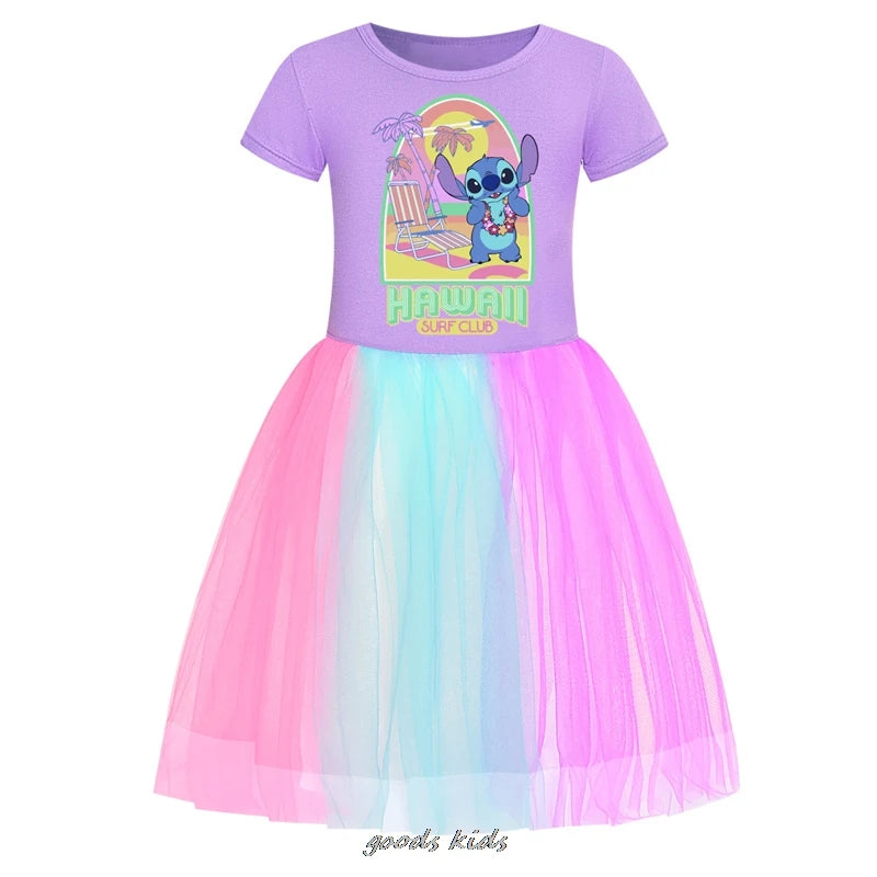 Hot Lilo And Stitch Dress for Girls | π FREE Matching Bag