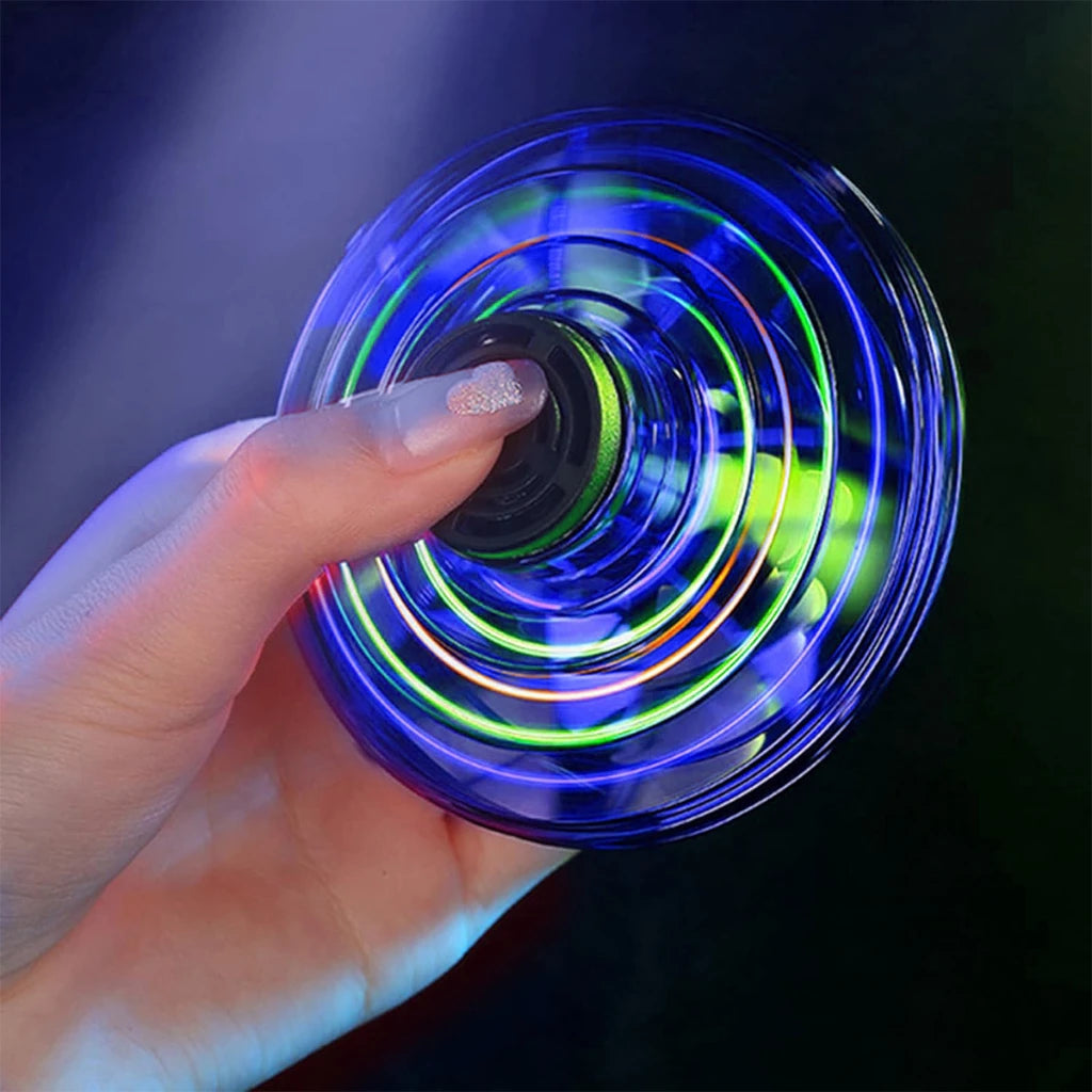 LED UFO Fidget Spinner Drone – De Zwevende Lichtshow voor Jong en Oud!