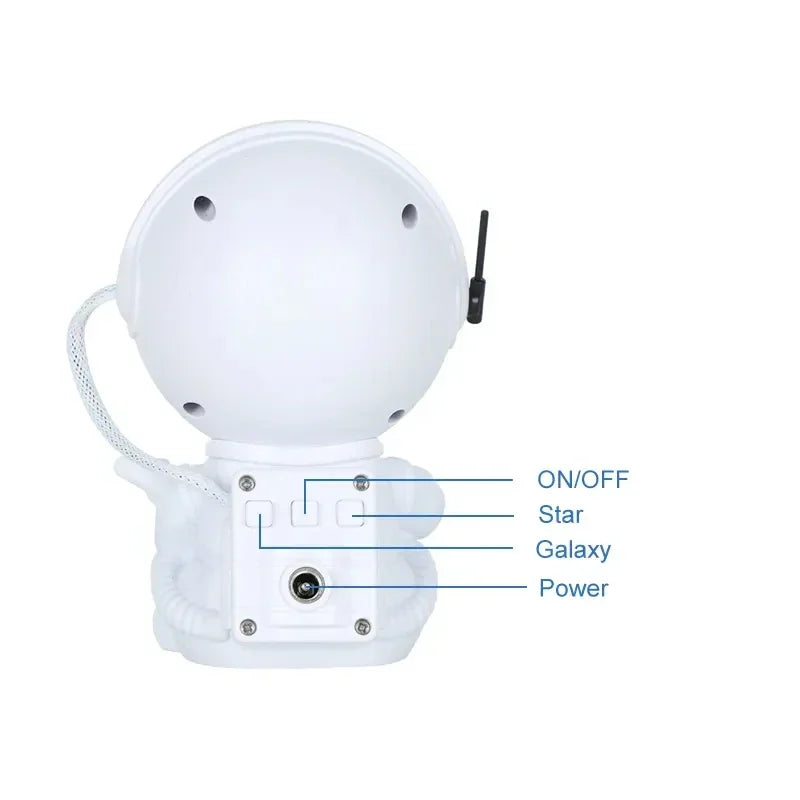 Astronaut Galaxy Projector β Nachtlamp met Sterrenhemel
