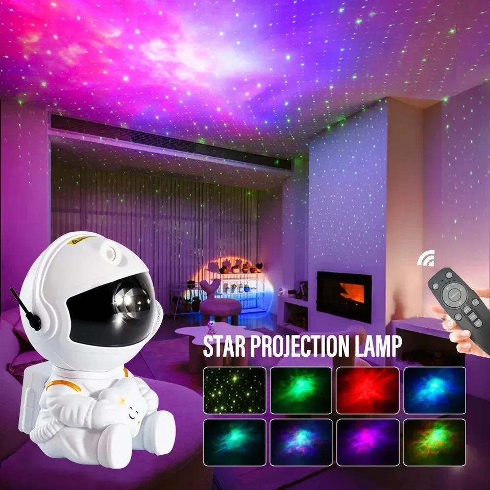 Astronaut Galaxy Projector β Nachtlamp met Sterrenhemel