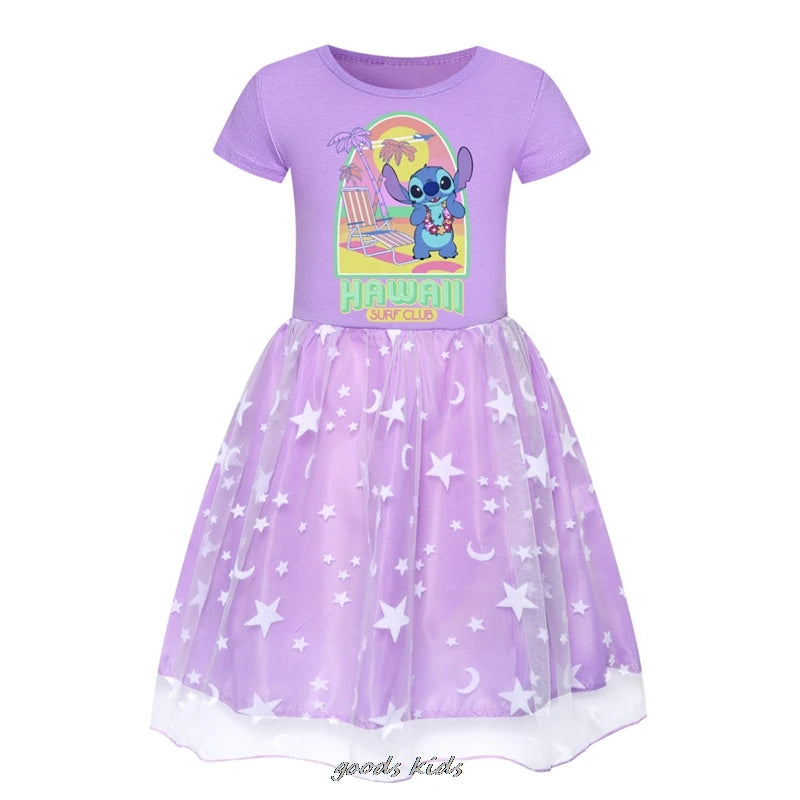 Hot Lilo And Stitch Dress for Girls | π FREE Matching Bag