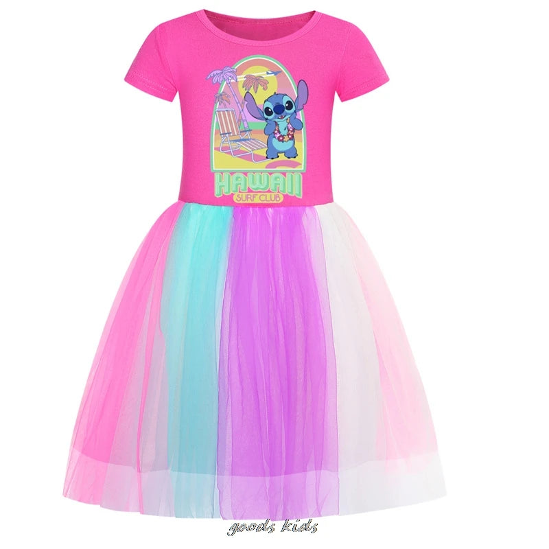 Hot Lilo And Stitch Dress for Girls | π FREE Matching Bag