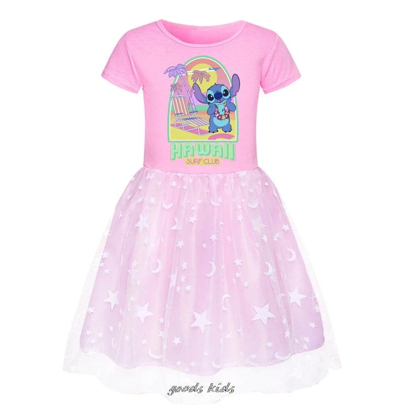 Hot Lilo And Stitch Dress for Girls | π FREE Matching Bag