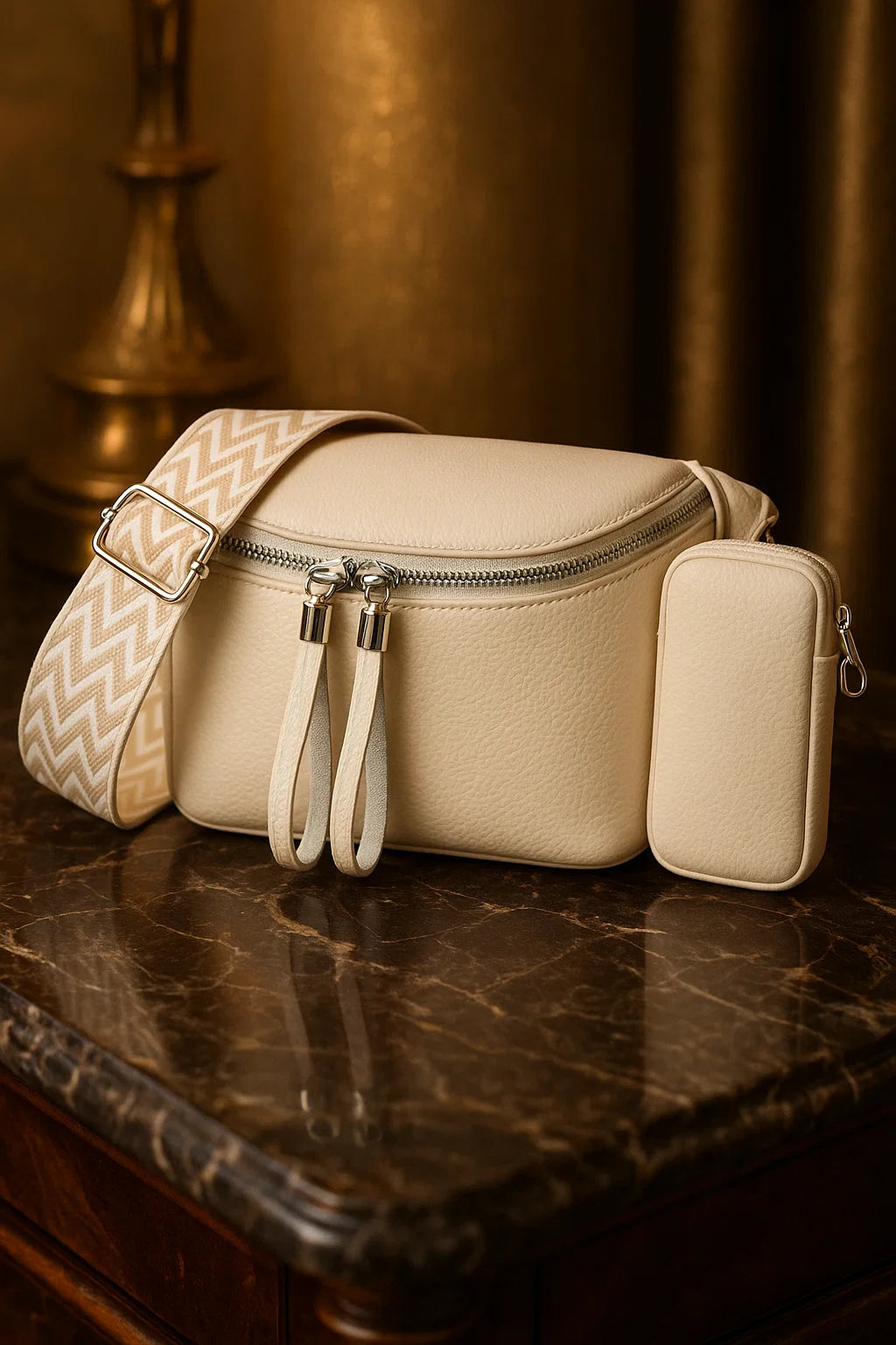 Luxe Crossbody Tas | 2-in-1 Schoudertas met GRATIS Portemonnee