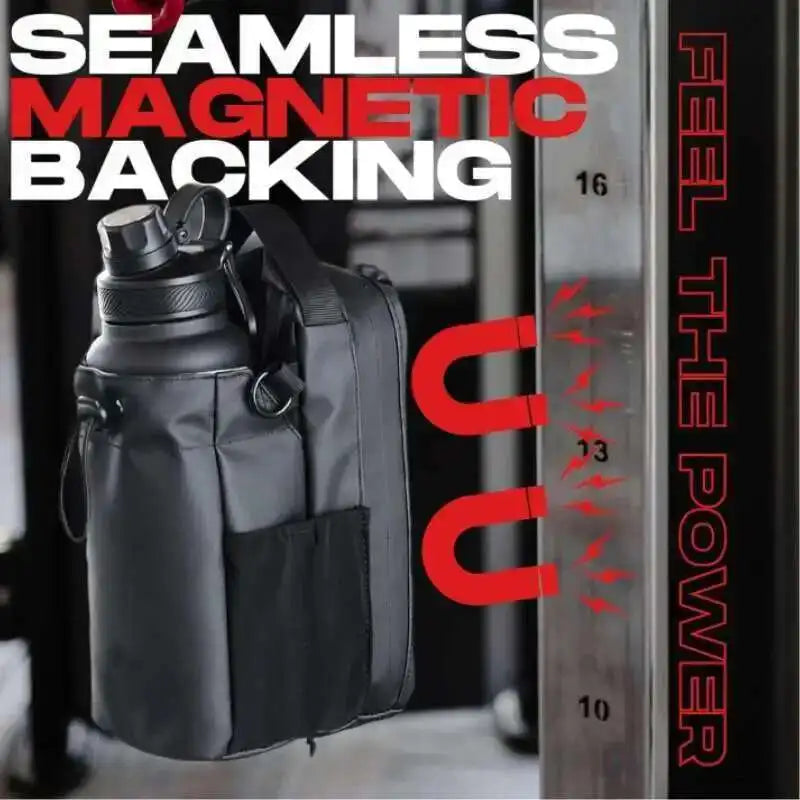 Magnetische Waterfleshouder voor Gym & Outdoor | Sterke Grip & Draagbaar