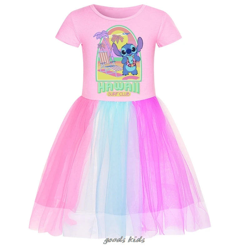 Hot Lilo And Stitch Dress for Girls | 🎁 FREE Matching Bag