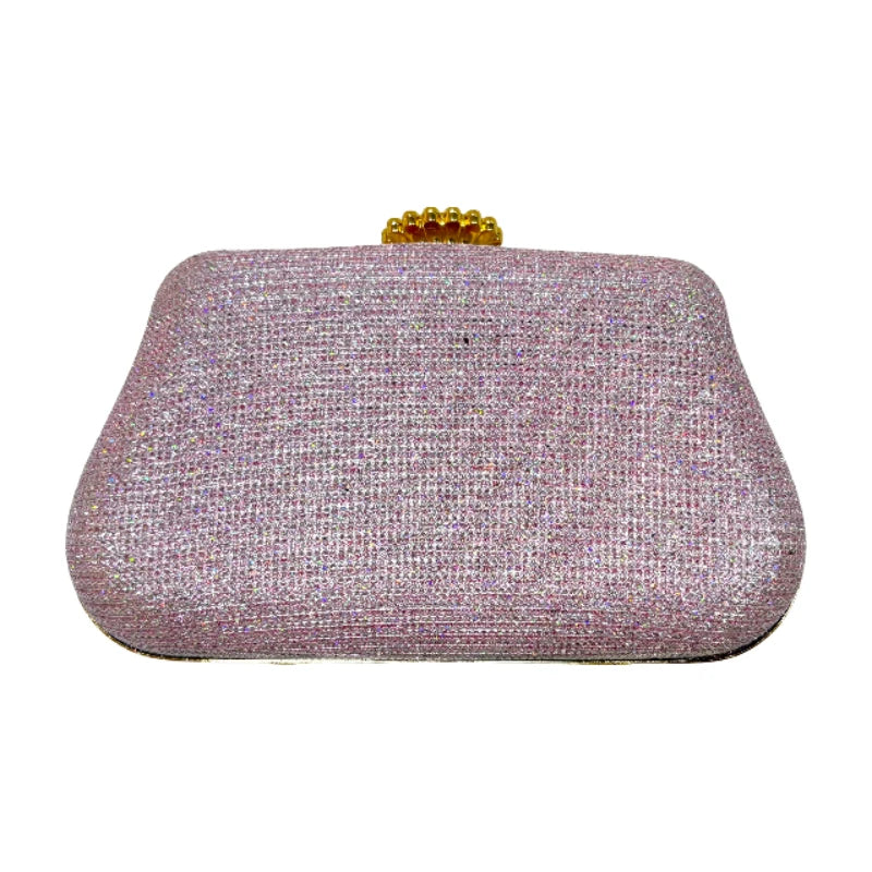 Luxe Glitter Avond Clutch voor Dames | Elegante Feest- en Trouwtas