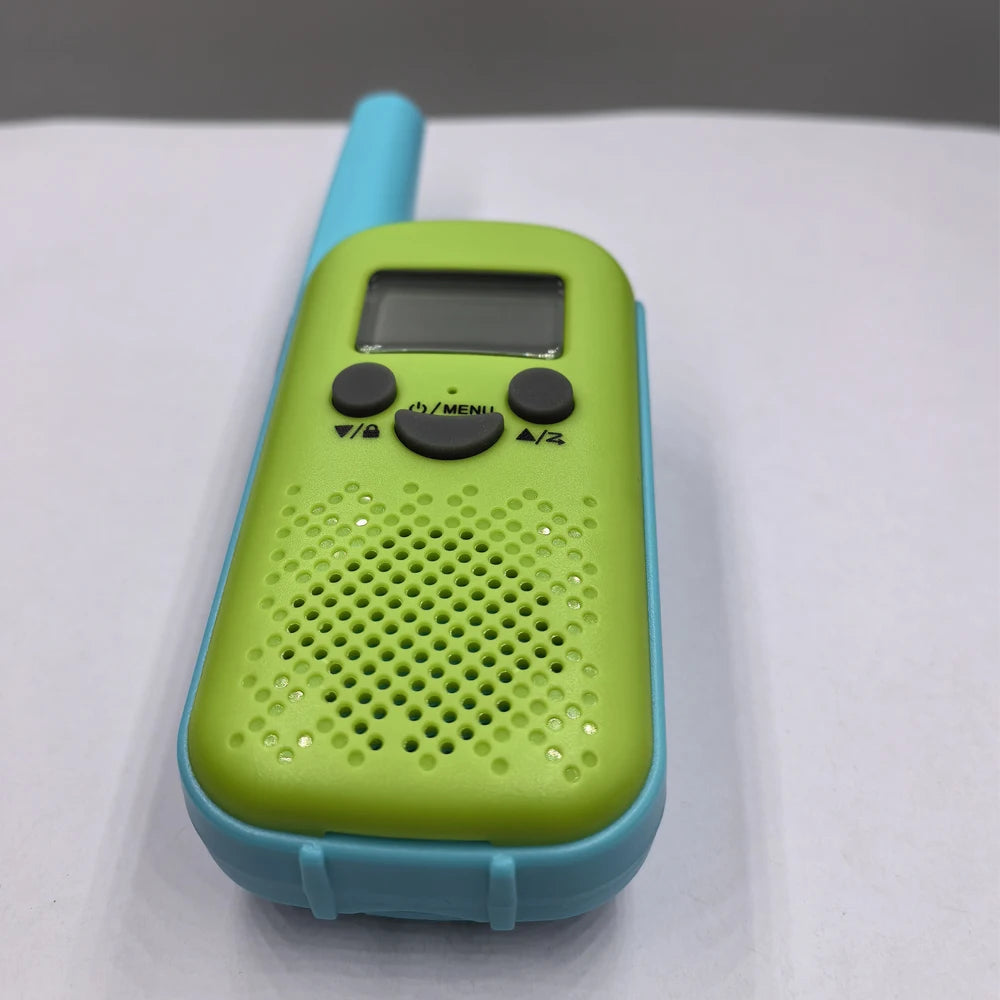 2PCS Kids Walkie-Talkie – 22 Channels | 6KM Long Range | USB-C Rechargeable | Perfect Outdoor Toy