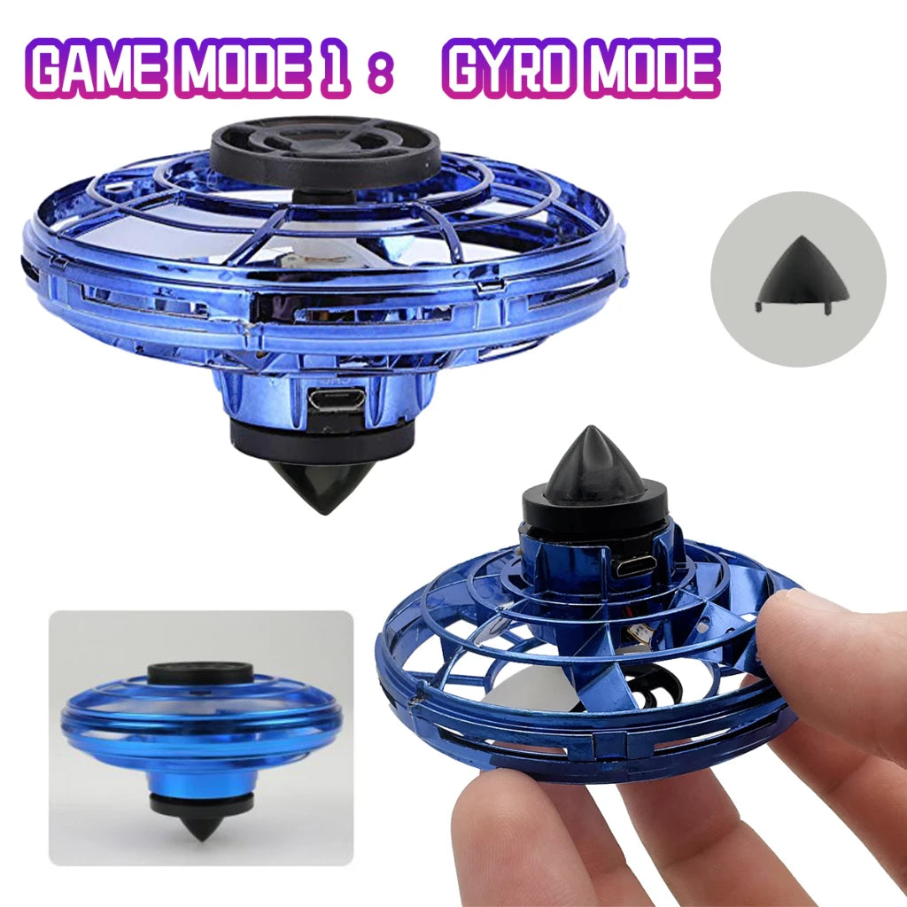 LED UFO Fidget Spinner Drone – The Floating Lightshow Toy for All Ages!