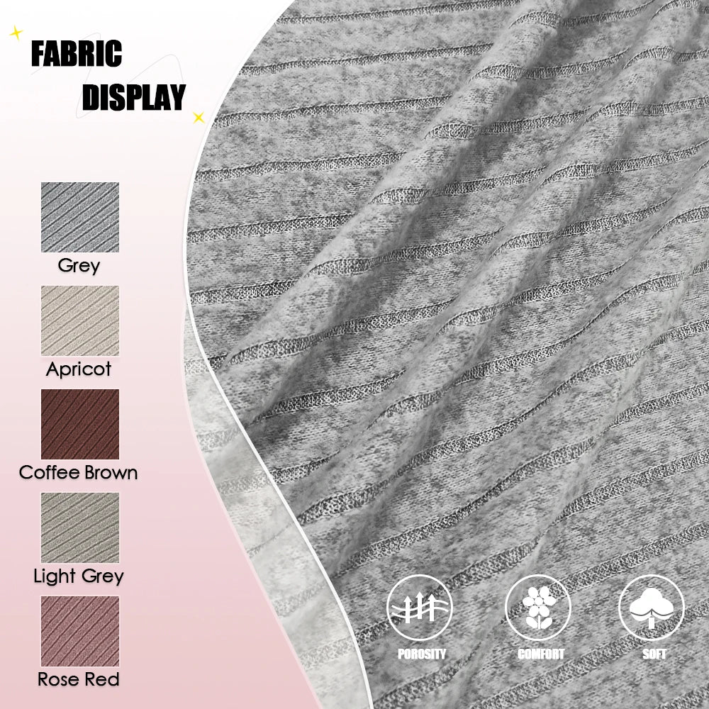 Gebreide Bodycon Maxi Jurk – Lange Mouwen met Split | Herfst & Winter