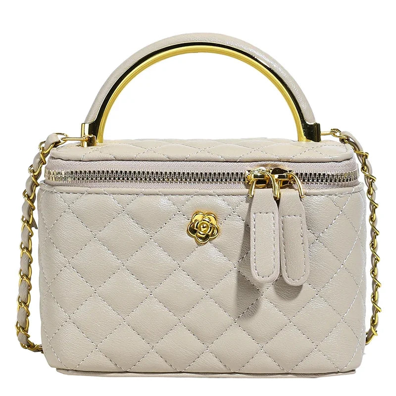 Luxury Ladies Handbag 2025 with Gold Chain