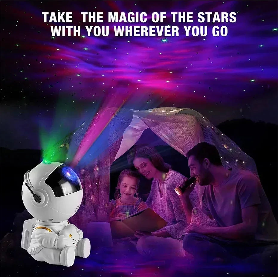 Astronaut Galaxy Projector – Nachtlamp met Sterrenhemel