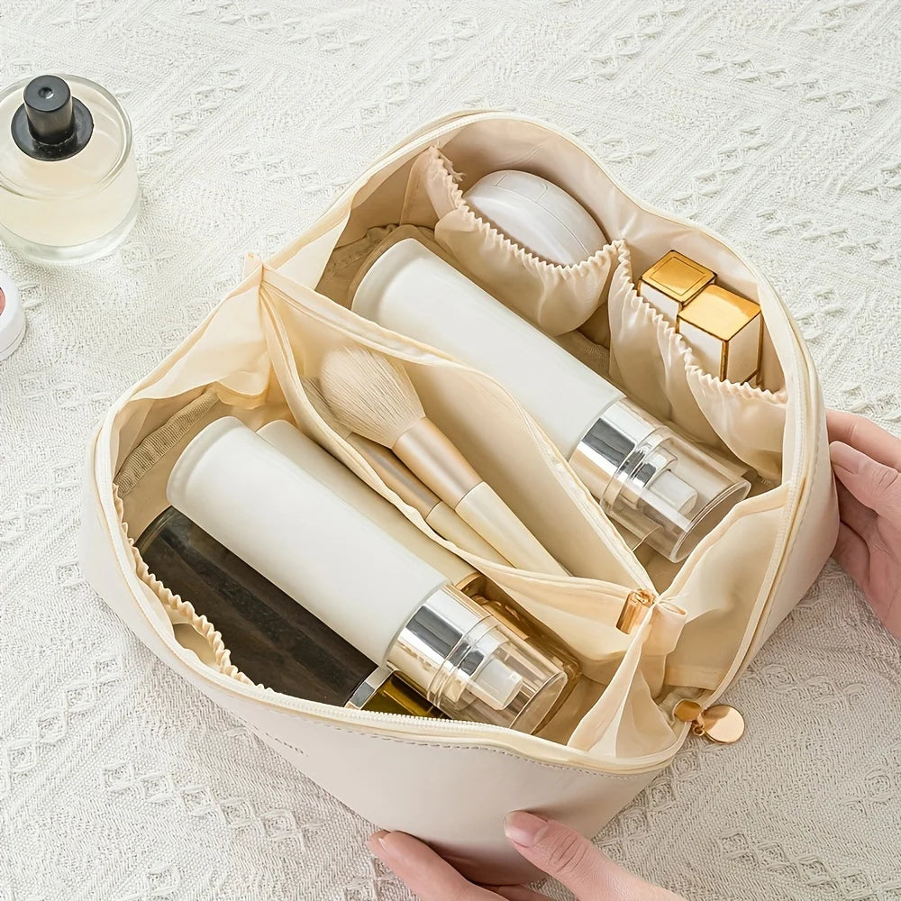 Make-up Organizer Reistas |  Waterdichte Cosmetica Tas met Vakken & Ritssluiting
