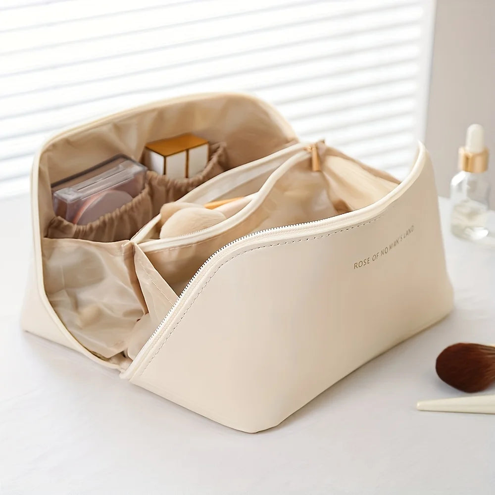 Make-up Organizer Reistas |  Waterdichte Cosmetica Tas met Vakken & Ritssluiting