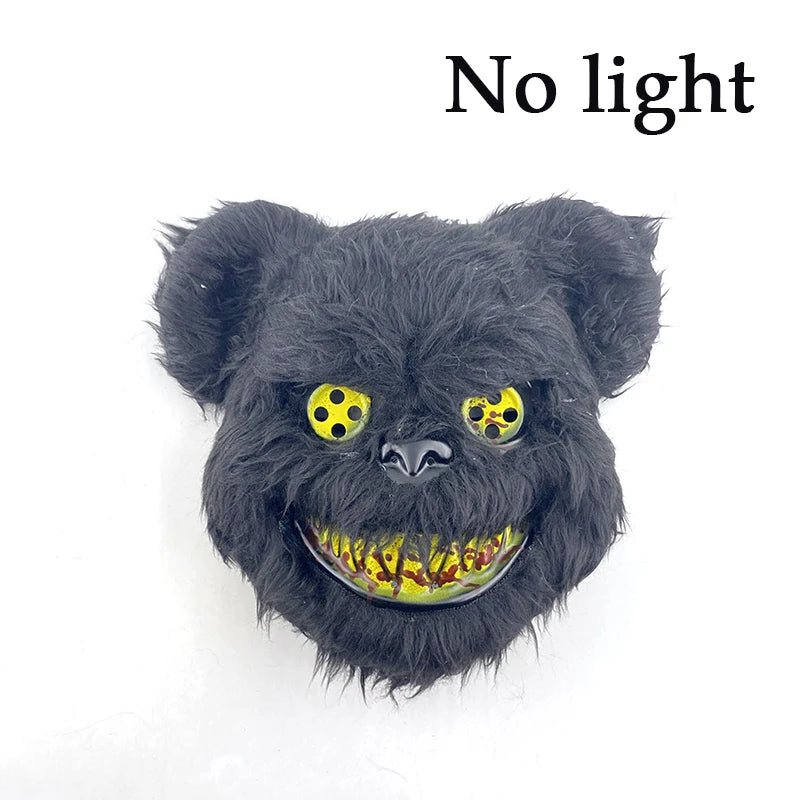 LED Halloween Masker – Eng Konijnen of Beer masker met Lichtgevende Verlichting