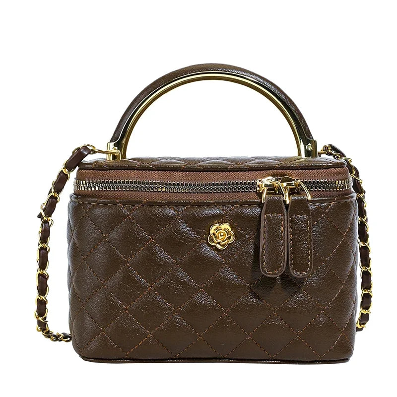 Luxury Ladies Handbag 2025 with Gold Chain