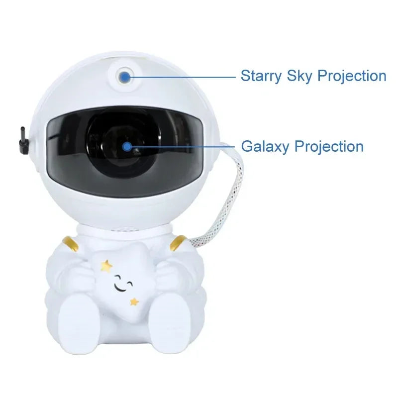 Astronaut Galaxy Projector – Nachtlamp met Sterrenhemel
