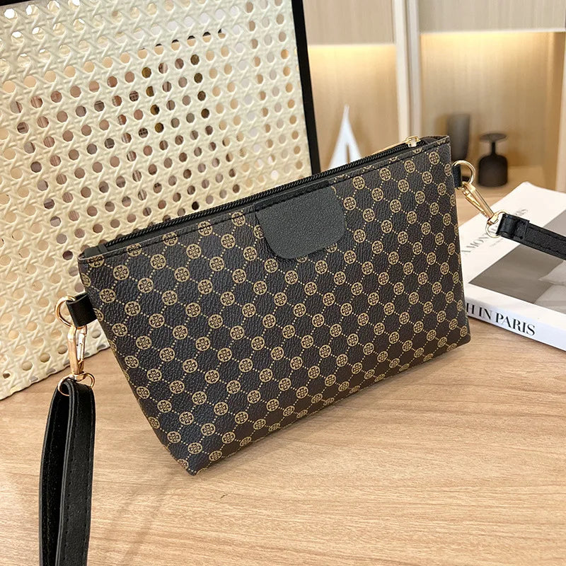 Retro Crossbody Bag for Women 2025 – Envelope Style with Contrast Flap | Mini Shoulder Phone Purse