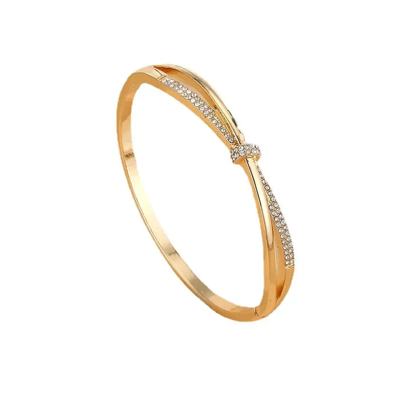 Women’s Bracelet | Water Diamond Decorative Bangle Summer & Party Accessory