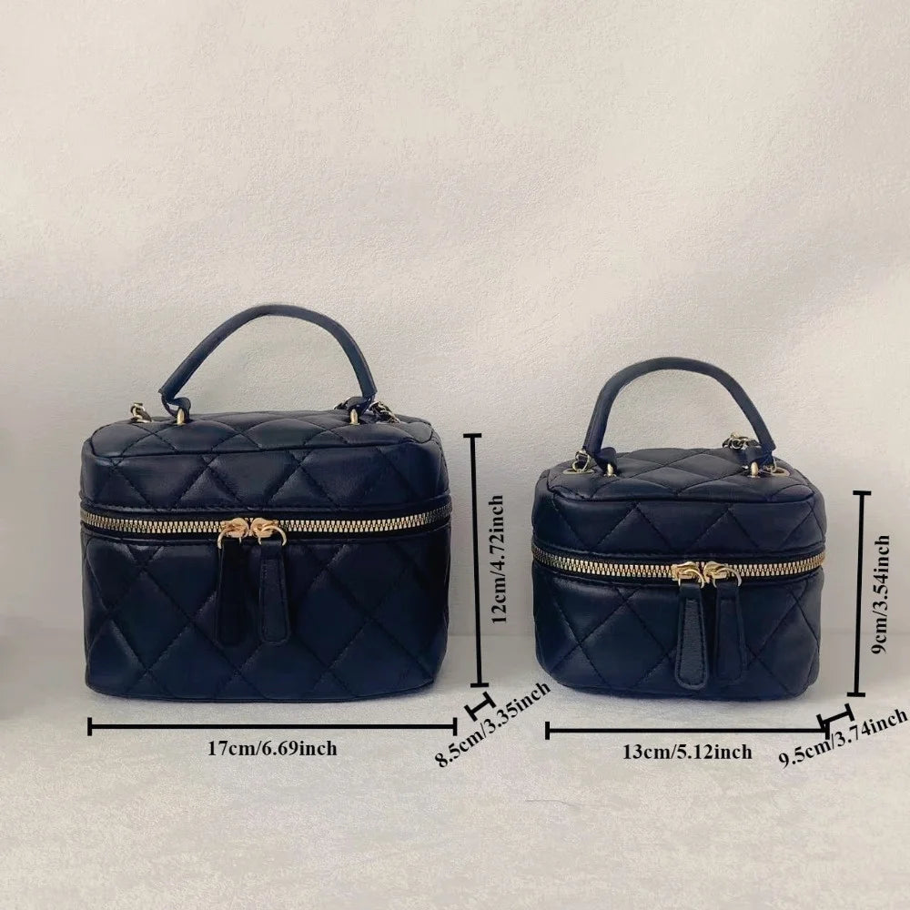 Y2K Dames Box Tas – Trendy Schoudertas met Ketting & Schattige Hondenhanger 2025