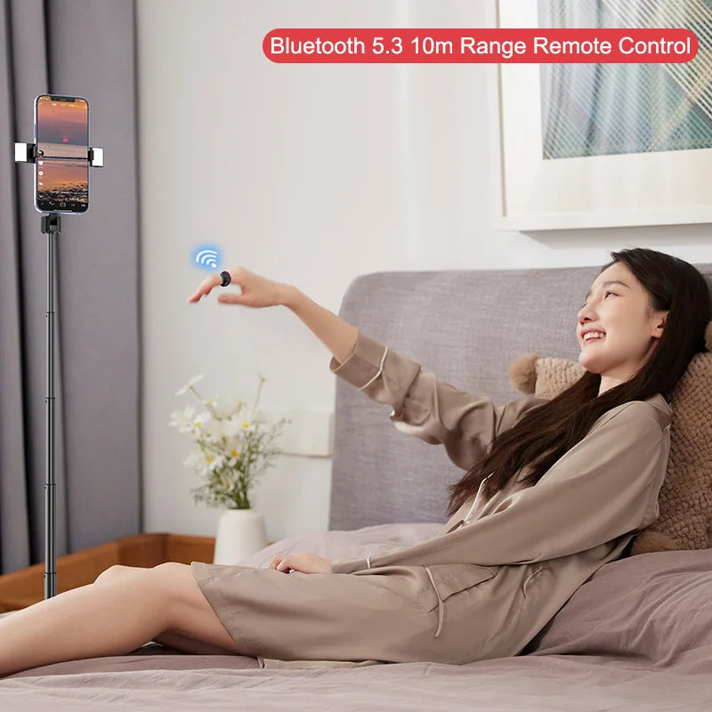 TikTok Bluetooth Ring Afstandbediening – Scroll, Swipe & Selfie met één klik | Bluetooth 5.3 | Universele Compatibiliteit