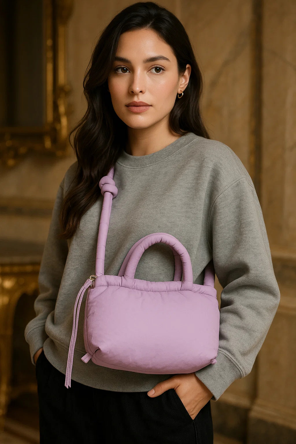 3-in-1 Versatile Nylon Women’s Bag | Backpack, Crossbody & Handbag in One