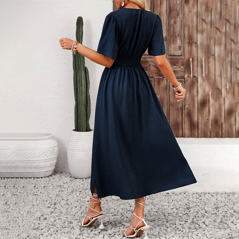 Ruffled Sleeve Maxi Dress | Lightweight Summer Dress